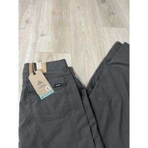 Prana Zion II Stretch Relaxed Fit Mens 31/32 Grey  Gorpcore Pants NWT.0.